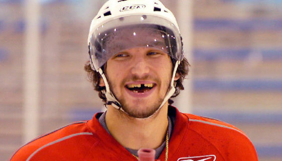 ovechkin missing teeth